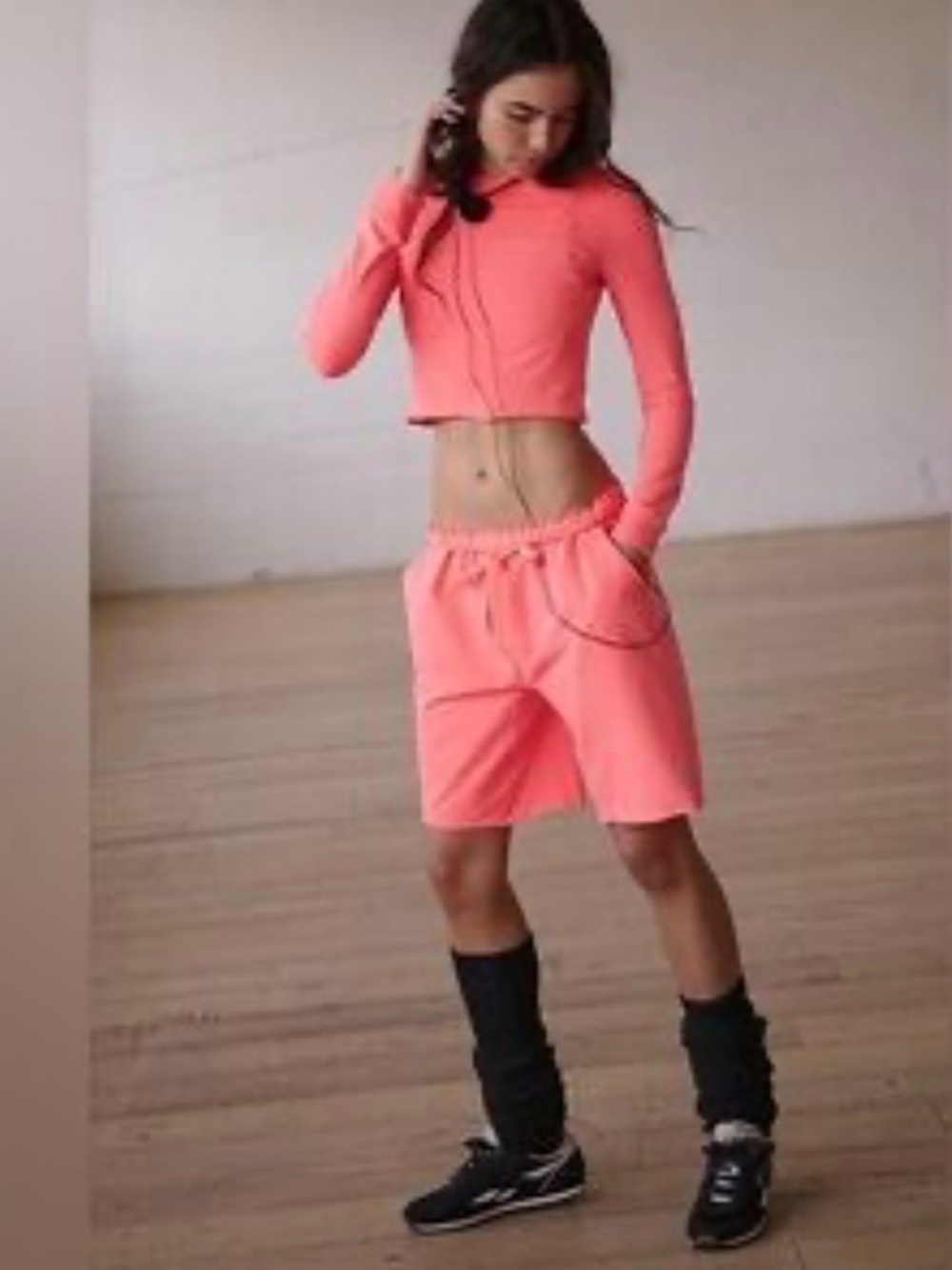 Free People FP Movement Hot Shot Easy SET Large NWT - Picture 4 of 10